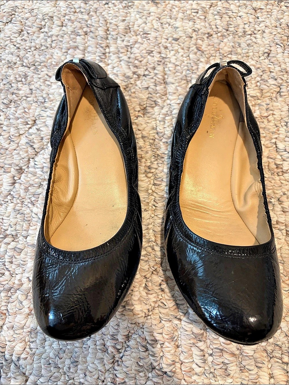 Cole Haan Black Ballet Flats